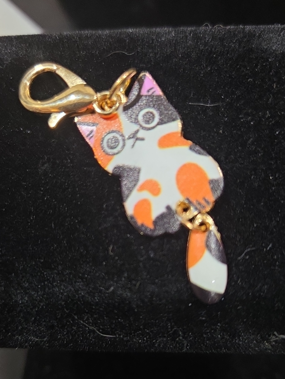CALICO CAT CHARM - Picture 2 of 2